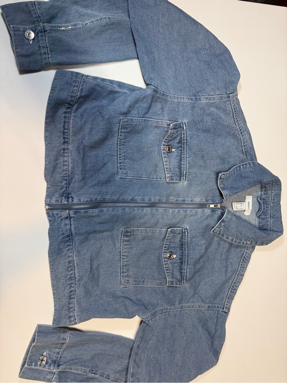 Forever 21 Woman’s Light Blue Denim Jacket